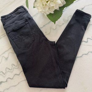 American Eagle | Black Super Stretch Highest Rise Jegging | 8 Long
